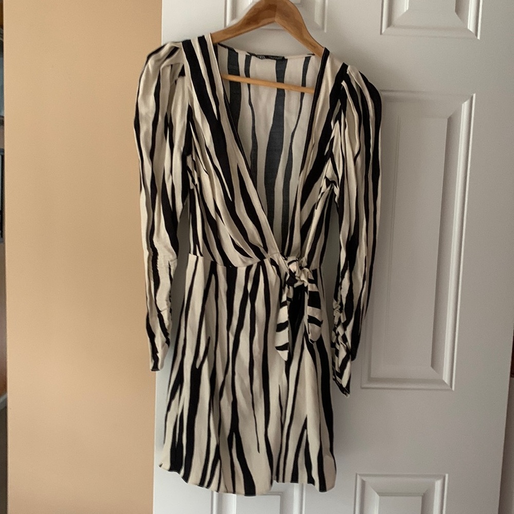Printed jumpsuit dress